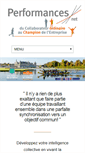 Mobile Screenshot of performances-net.com